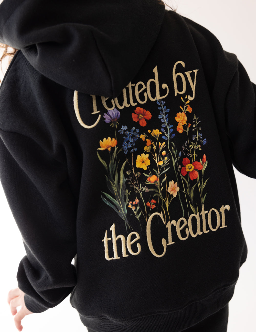 Created by the Creator Kids Hoodie