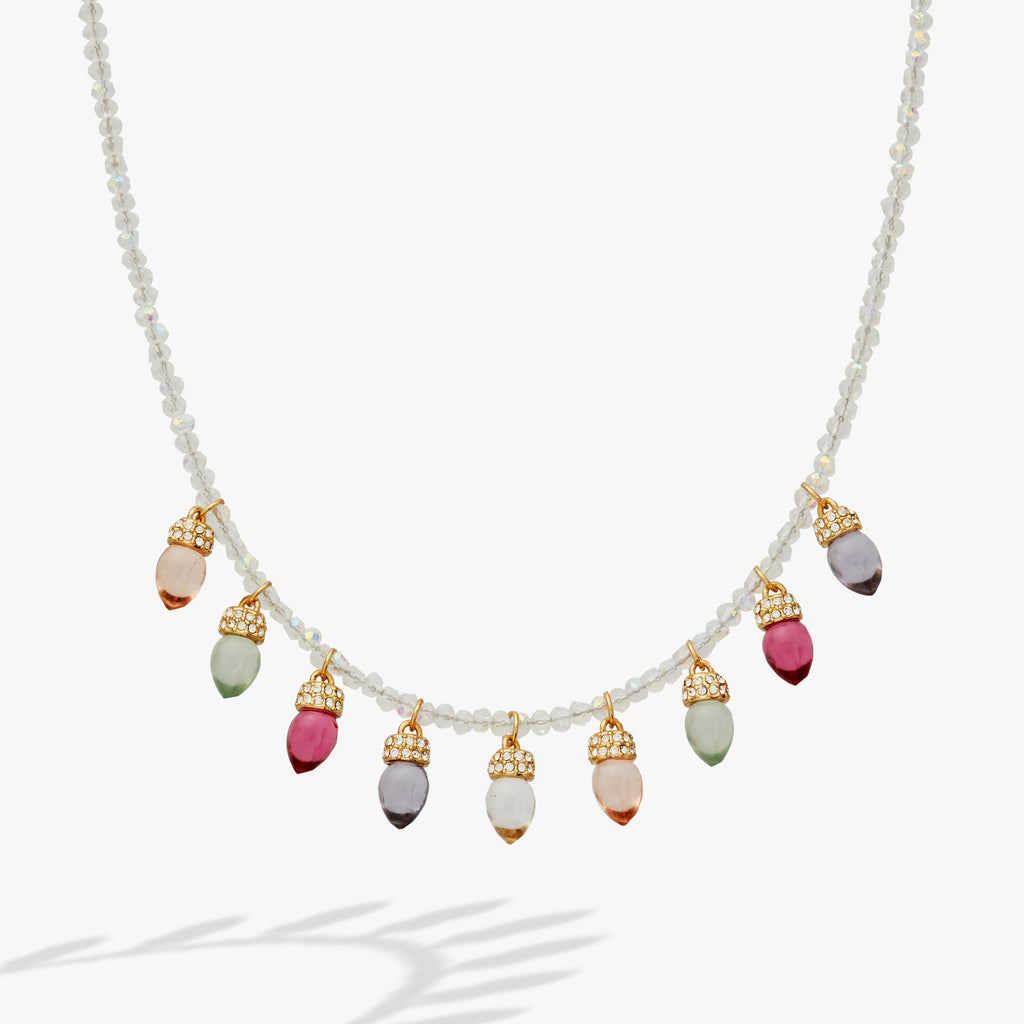 Christmas Muted Light Bulb Necklace